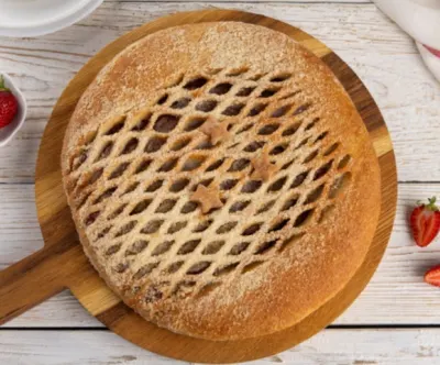 Пирог с клубникой