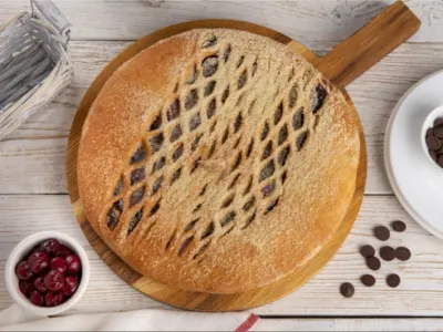 Пирог с Бананом и шоколадом
