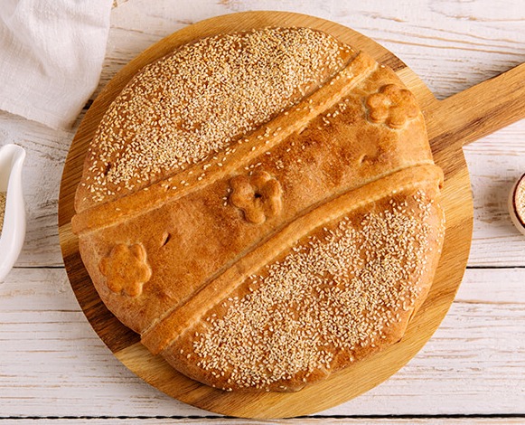 Пирог татарский с говядиной и картофелем