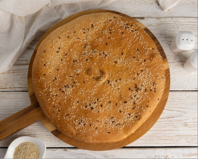 Пирог с курицей и грибами