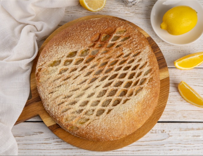 Пирог с яблоками