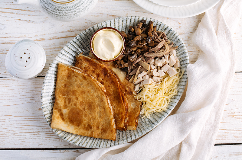 Блинчик Мясной жюльен